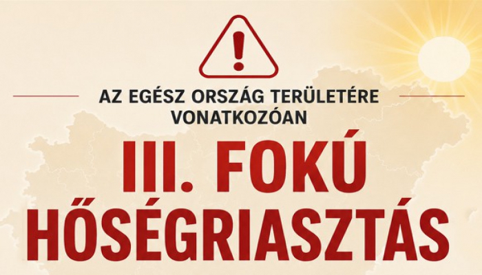 Hőségriasztás