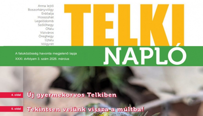 Hírek, interjú, programok - íme, az első tavaszi Napló!