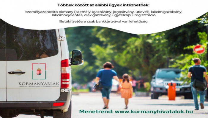Márciusban érkezik a kormányablakbusz