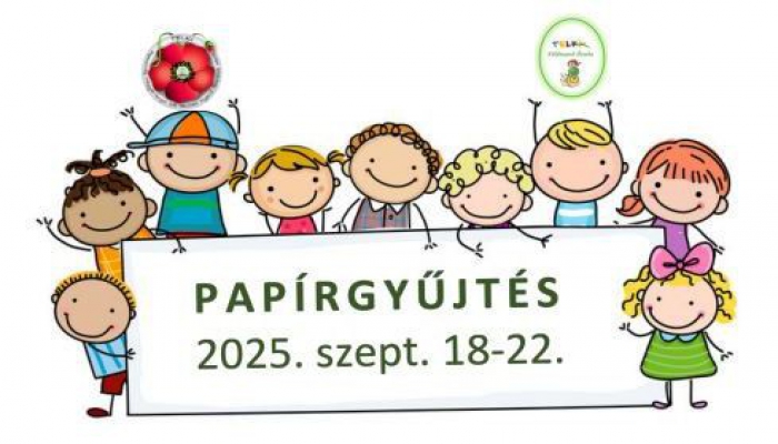 Jótékonysági papírgyűjtés