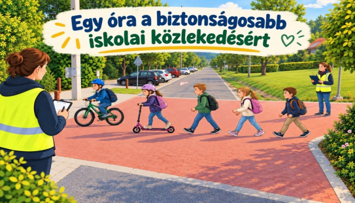 Iskolai forgalomszámlálás - jelentkezz segítőnek!