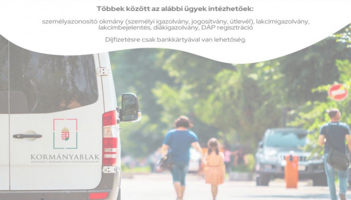 Ismét Telkiben lesz a kormányablakbusz