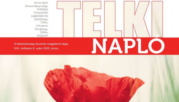 Telki Napló: lapozza át friss, júniusi számunk!