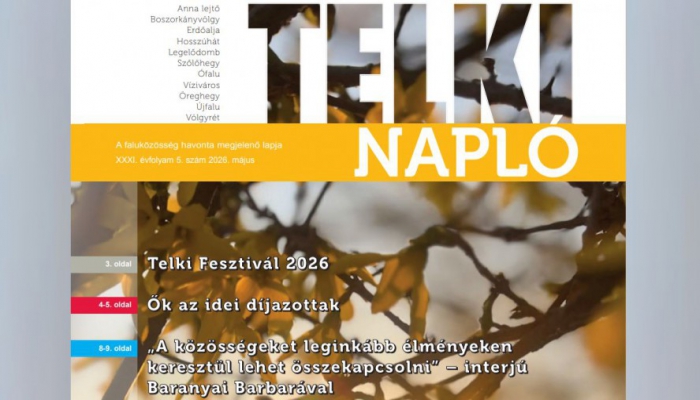 Fesztivál, interjú, díjazottak - íme, a májusi TN!