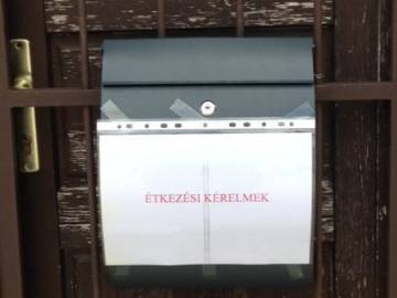 Étkezési kérelem