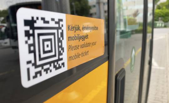 Változás a mobiljegyek ellenőrzésében