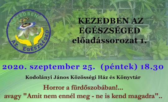 Kezedben az egészséged