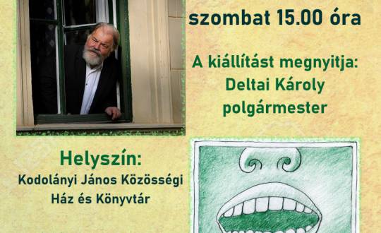 Pasztircsák János kiállítása a közösségi házban