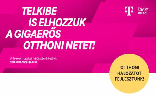 Folytatja a hálózatfejlesztést Telkiben a Telekom - frissítve!