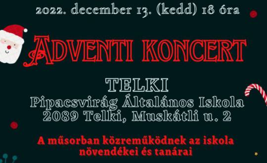 Adventi koncert az iskolában