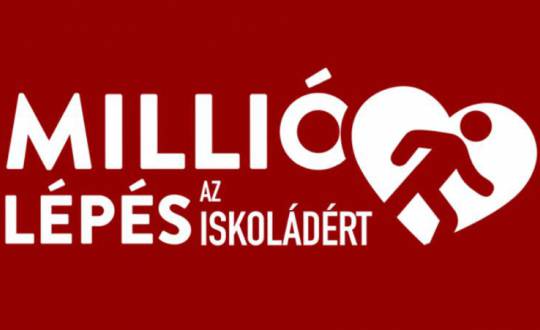 Ismét startol a „Millió lépés az iskoládért” program!
