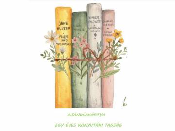 Ajándékozzon könyvtári tagságot!