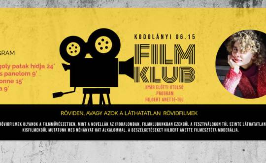 Filmklub Hilbert Anette-tel