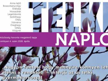 Íme, a friss Napló, Telki legfőbb híreivel!