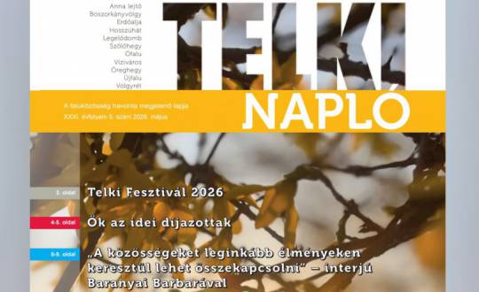 Fesztivál, interjú, díjazottak - íme, a májusi TN!