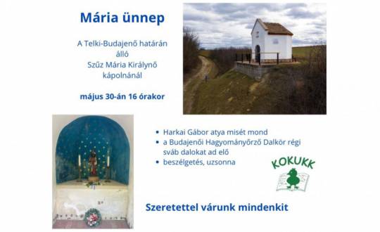 Mária-ünnep a kápolnánál