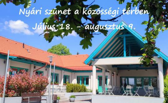 Nyári szünet a Kodolányiban